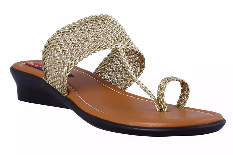 stylish fancy Gold Heel Sandals For women