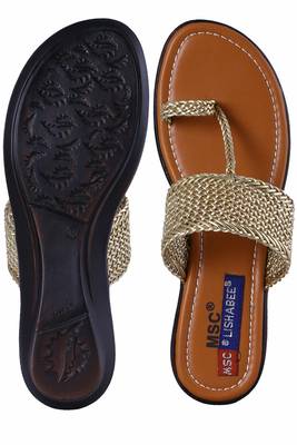 stylish fancy Gold Heel Sandals For women 5