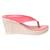 women's Pink  Wedges