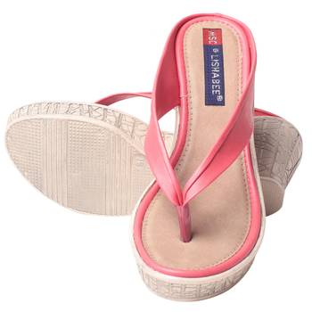 women's Pink  Wedges 5