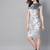 Grey Velvet Bodycon Dress