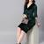 Emerald Green Velvet Wrap Bodycon Dress