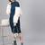 Teal Rib Full Sleeves Bodycon Dress