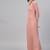Pink Round Neck Maxi Dress