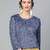 Blue Tassel Woolen Jumper