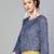 Blue Tassel Woolen Jumper