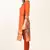 Orange Georgette Printed Kurti