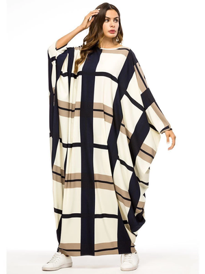Justkartit Women'S Rayon Cotton Bat Wing Style Kaftan For Women 1