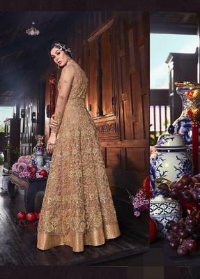 Chiku embroidered tussar silk salwar 2