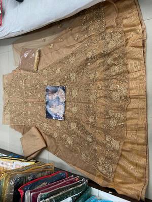 Chiku embroidered tussar silk salwar 3