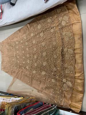 Chiku embroidered tussar silk salwar 4