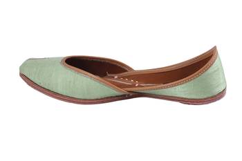 green  slip on  Juti for Women 3