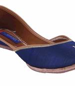 blue slip on jutis