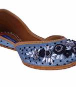 blue slip on jutis