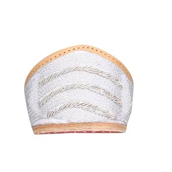 silver  slip on  Juti for Women 4