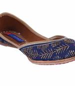blue slip on  Juti for Women