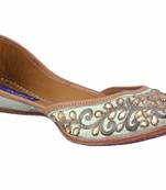 MSC-Women- green slip on jutis 
