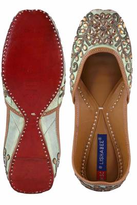MSC-Women- green slip on jutis  5