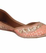 MSC-Women orange  slip on jutis 