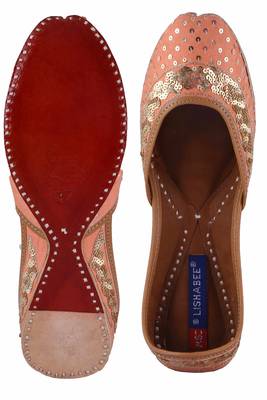 MSC-Women orange  slip on jutis  5