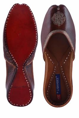 MSC-Women-Leather-brown  slip on jutis  5