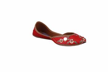 MSC-Women red  slip on jutis  1