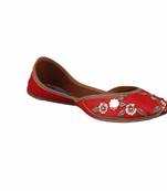 MSC-Women red  slip on jutis 