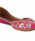 MSC-Women- pink  slip on jutis 