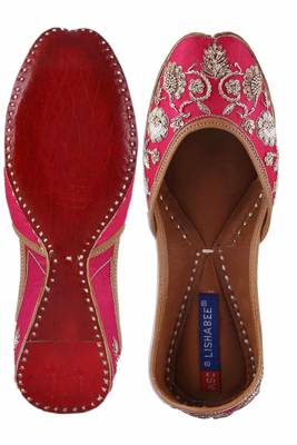 MSC-Women- pink  slip on jutis  5