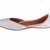 Women Silver Leather  slip on jutis