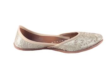 Women Embroidered Genuine Leather  slip on  2