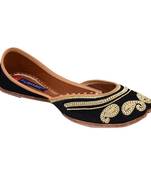 Embroidered  fabric slip on  Juttis