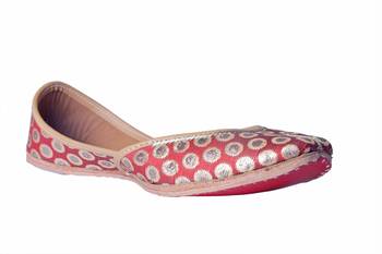  Red slip on  Juttis 1