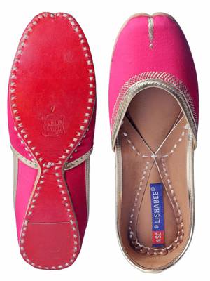 Solid printed Genuine fabric slip on Jutis 5