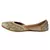 Women Synthetic Gold juties
