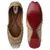 Women Synthetic Gold juties