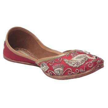 women red synthetic Juties 1