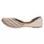 women Gold synthetic Juties
