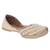 women Gold synthetic Juties