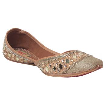 women Beige synthetic Juties 1