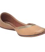 women Beige synthetic Juties