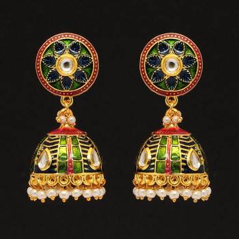 Green Jhumkas 1