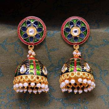 Green Jhumkas 2