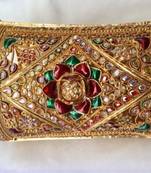 Broad Gold Plated Single Bracelet Kada