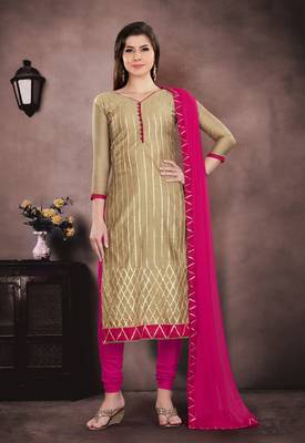 Grey embroidered cotton salwar 1