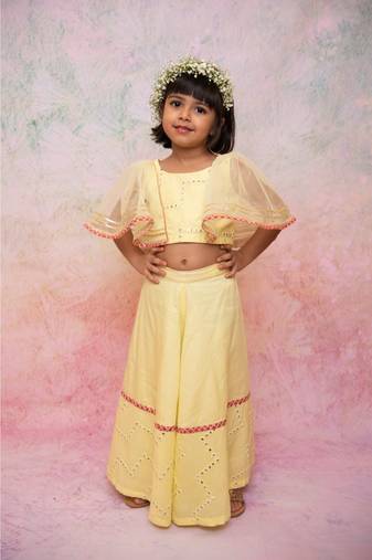 yellow gown