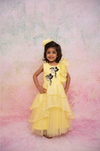 yellow bird dress