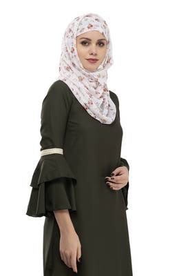 Olive Bell Sleeve Tunic By Ruqsar 2