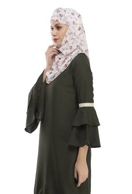 Olive Bell Sleeve Tunic By Ruqsar 3