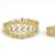Free Size Folding Bracelet And Finger Ring Studded  American Diamond (Ad) Zircon